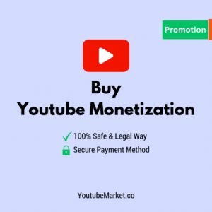 Buy Youtube Monetization